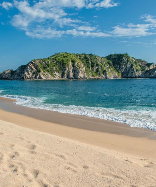 Paisaje espectacular de Bahías de Huatulco