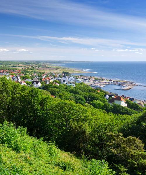 Regiooni Skåne lään kaunis vaade