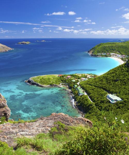 Krásný pohled na region French West Indies