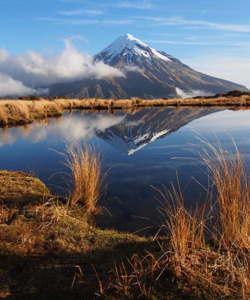 A beautiful view of Taranaki.