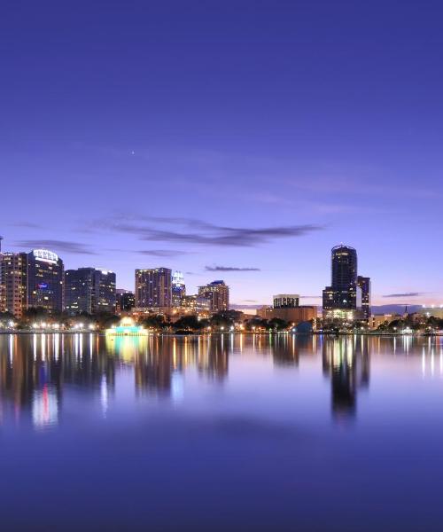 A beautiful view of Orlando Metropolitan Area.