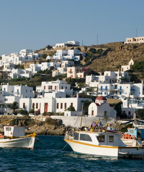 A beautiful view of Paros.