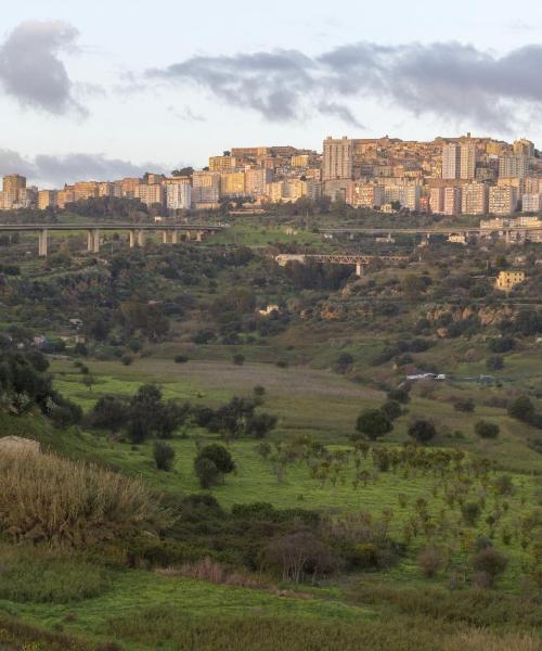 A beautiful view of Valle dei Templi