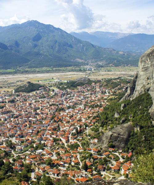 Krásný pohled na region Thessalia