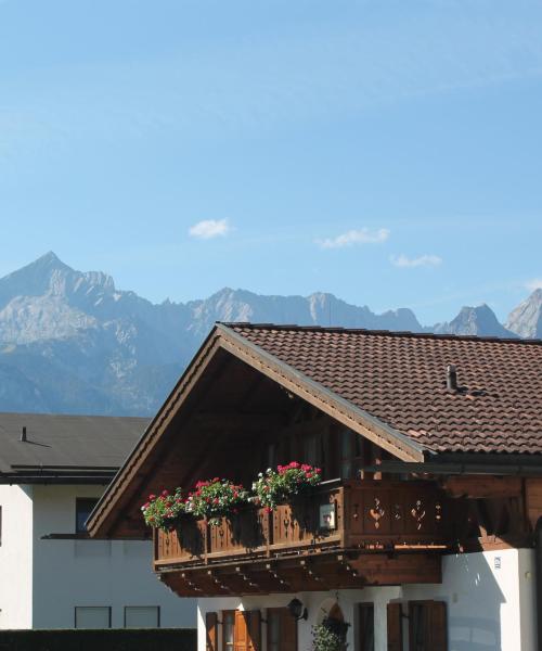 A beautiful view of Zugspitze