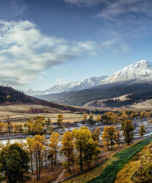 A beautiful view of Qinghai.