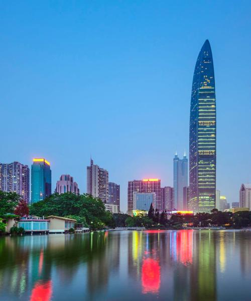 Krásný pohled na region Shenzhen Area