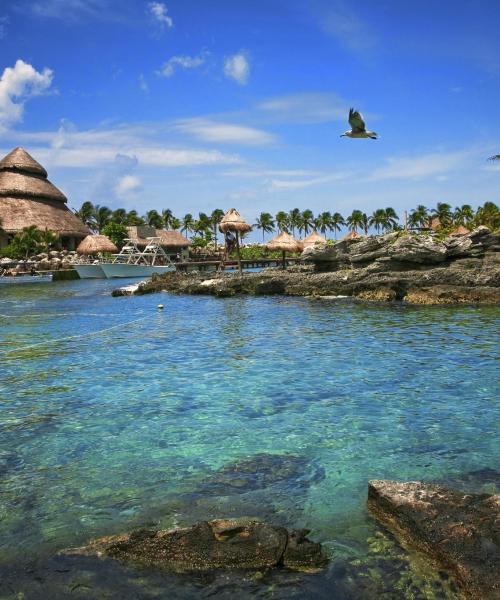 A beautiful view of Riviera Maya.