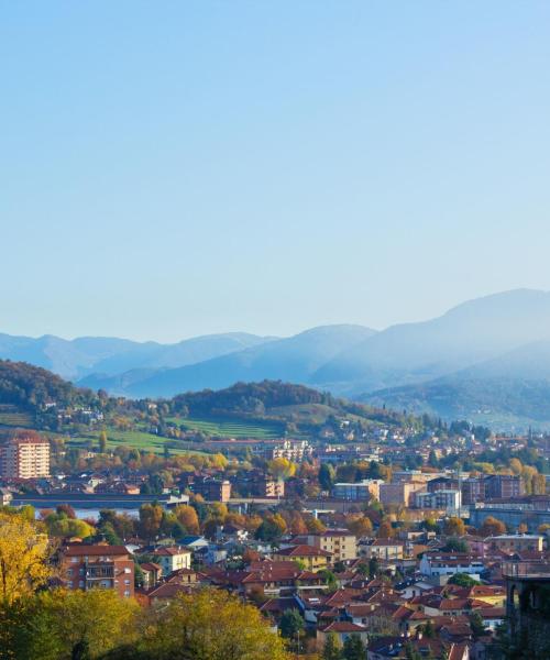 A beautiful view of Bergamo Province