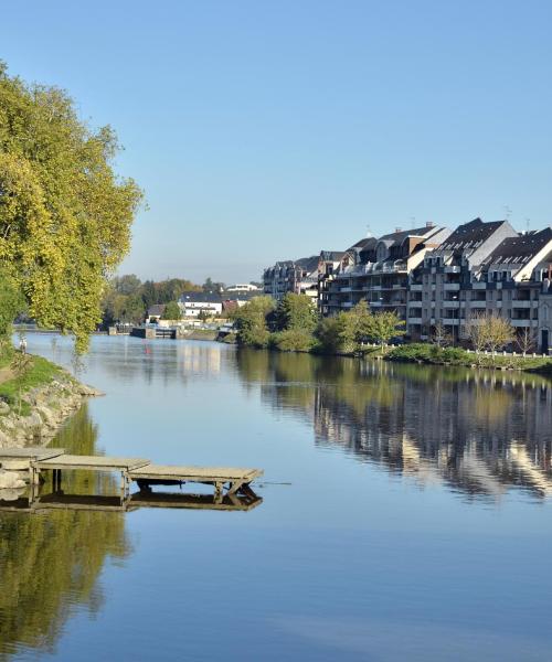 A beautiful view of Mayenne