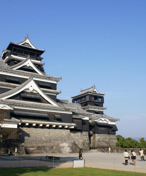 Krásný pohled na region Kumamoto