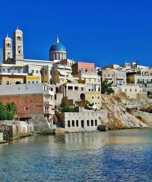 Una bellissima vista su: Syros