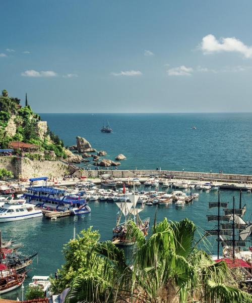 A beautiful view of Antalya Coast.