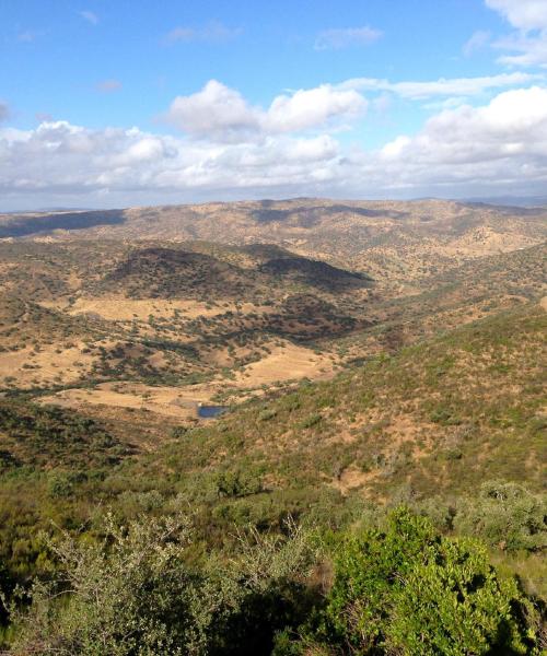 Ein schöner Blick auf die Region Provinz Sevilla