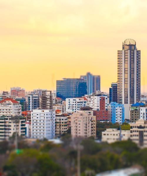 Ein schöner Blick auf die Region Großraum Santo Domingo