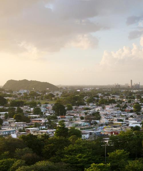 Una panoràmica bonica de North Puerto Rico