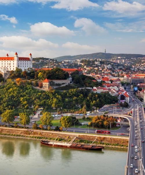 Krásný pohled na region Bratislavský kraj