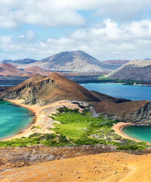 Una bonita panorámica de Galápagos