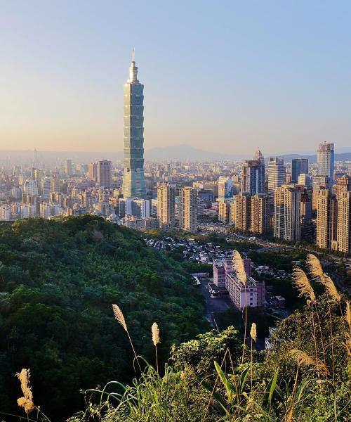 Uma linda vista de: Cidade de Taipei