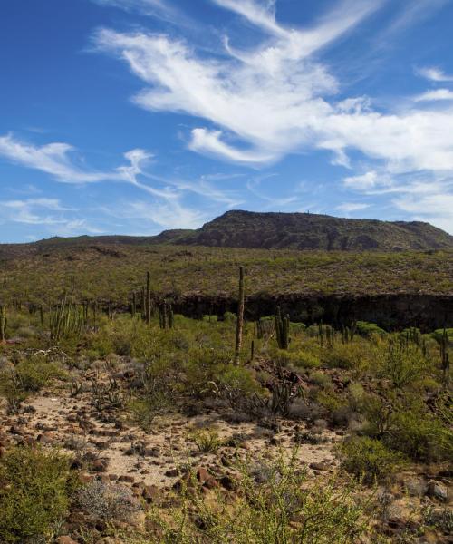 A beautiful view of Baja California.