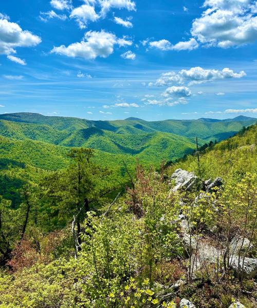 A beautiful view of Shenandoah National Park