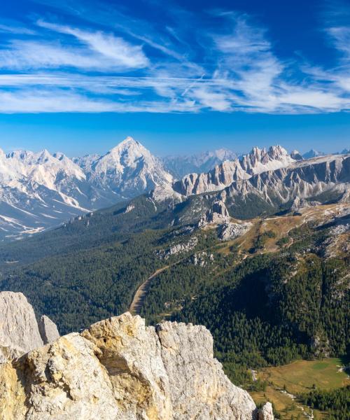 A beautiful view of Italian Alps.