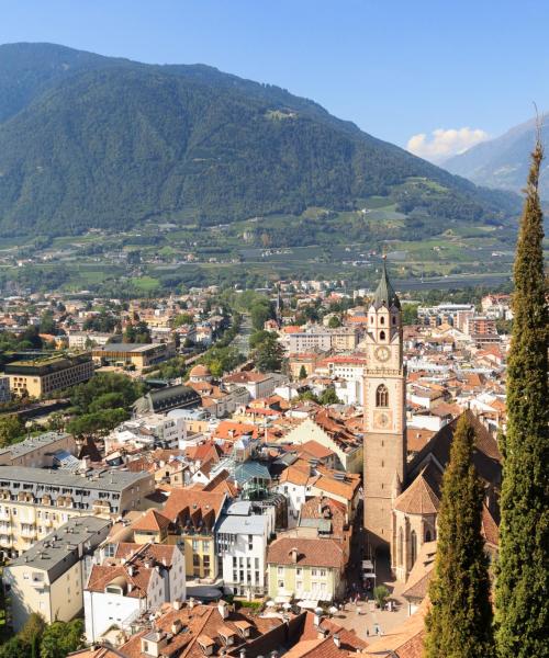 A beautiful view of Merano and Sorroundings