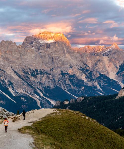 A beautiful view of Trentino Mountains.