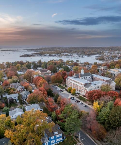 A beautiful view of Long Island