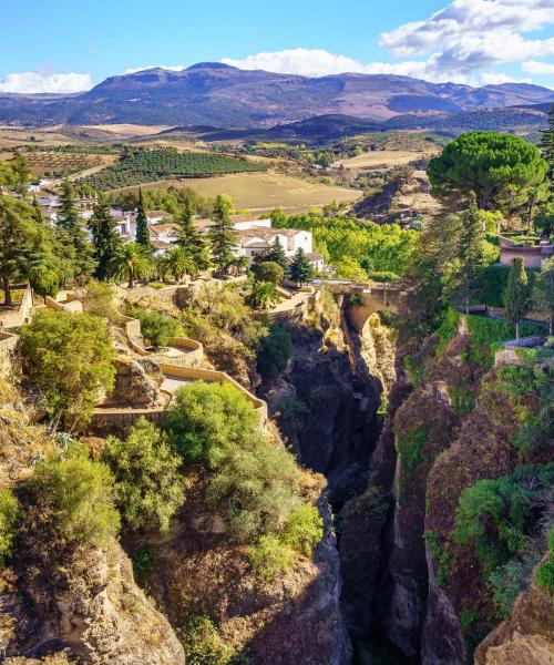 A beautiful view of Malaga Province