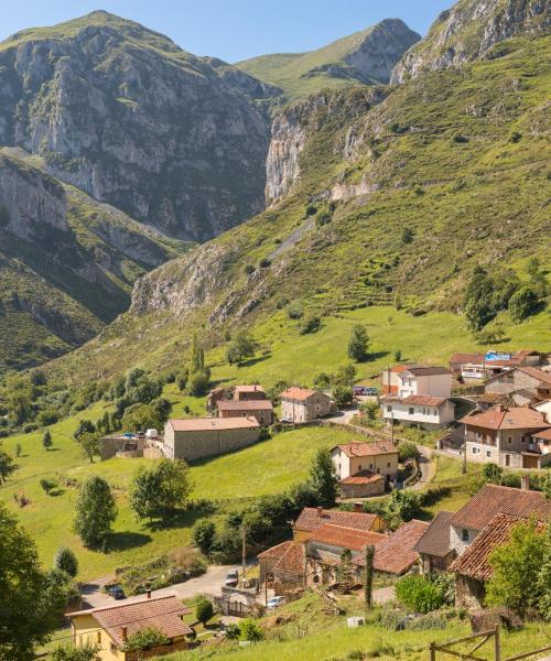 Krásný pohled na region Kantábrie