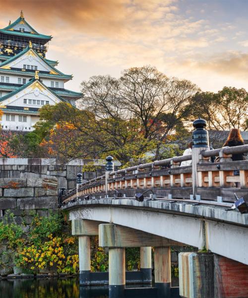 A beautiful view of Osaka Prefecture