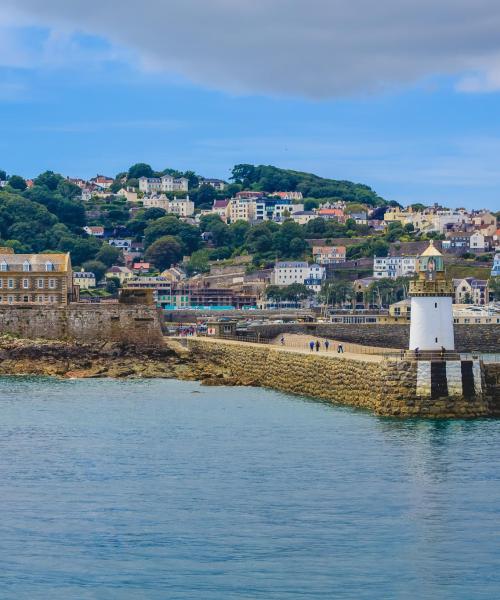 A beautiful view of Guernsey