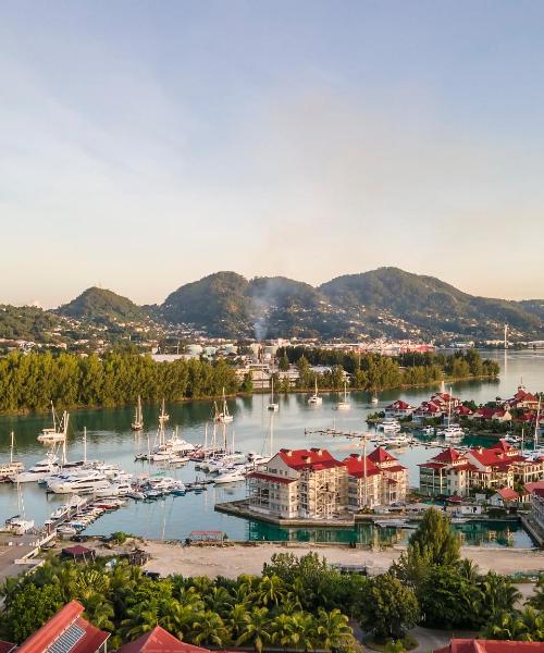 A beautiful view of Mahé