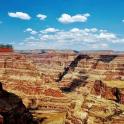 a view of the grand canyon on a clear day