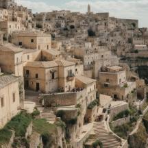 a village on the side of a mountain
