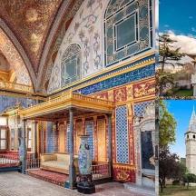 un collage d'imatges d'un edifici amb avisorangering