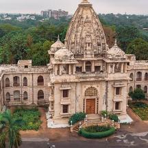a large stone building with a large