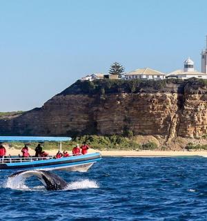 un grup de persones en un vaixell a l'aigua