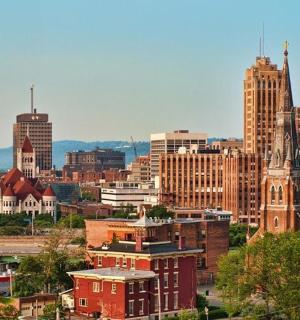 城市天际线与建筑景观