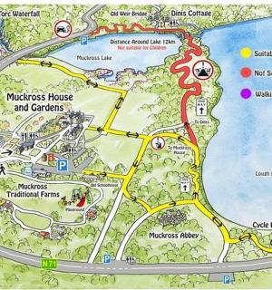 魔法屋和花园的地图