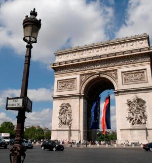 Entrée à l'Arc de triomphe