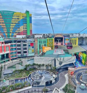 鸟瞰城市与建筑物