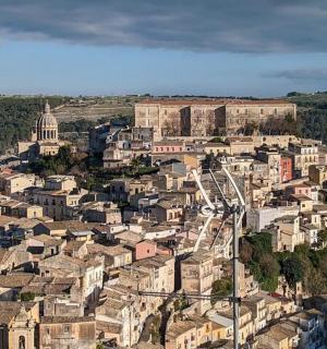 鸟瞰城市与建筑物