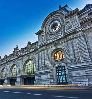 a building with a clock on the side of it