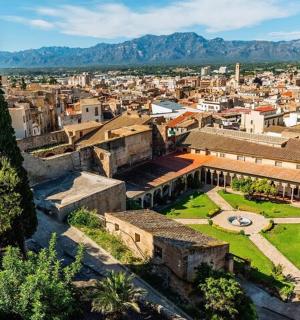 鸟瞰城市与建筑物