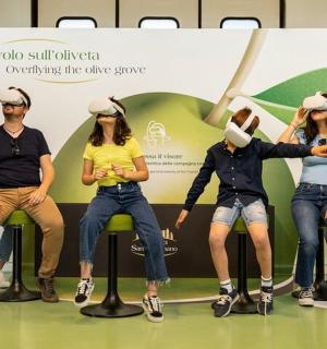 a group of people sitting on a bench