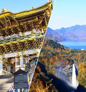 两张湖景建筑的照片