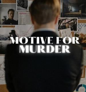 a man standing in front of a notice for murder shirt