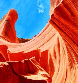 塞洛普峡谷的岩层